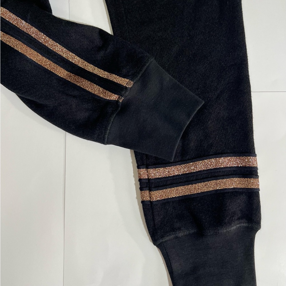 n:PHILANTHROPY Matador Black Joggers with Gold Stripes NWT - Picture 4 of 12